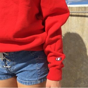 resell! Champion crew neck sweater